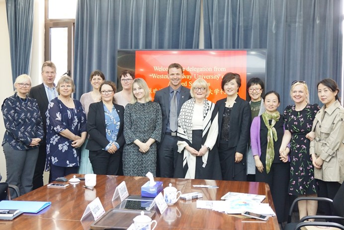 Delegation from Western Norway University of Applied Sciences Visits the Faculty of Education, ECNU